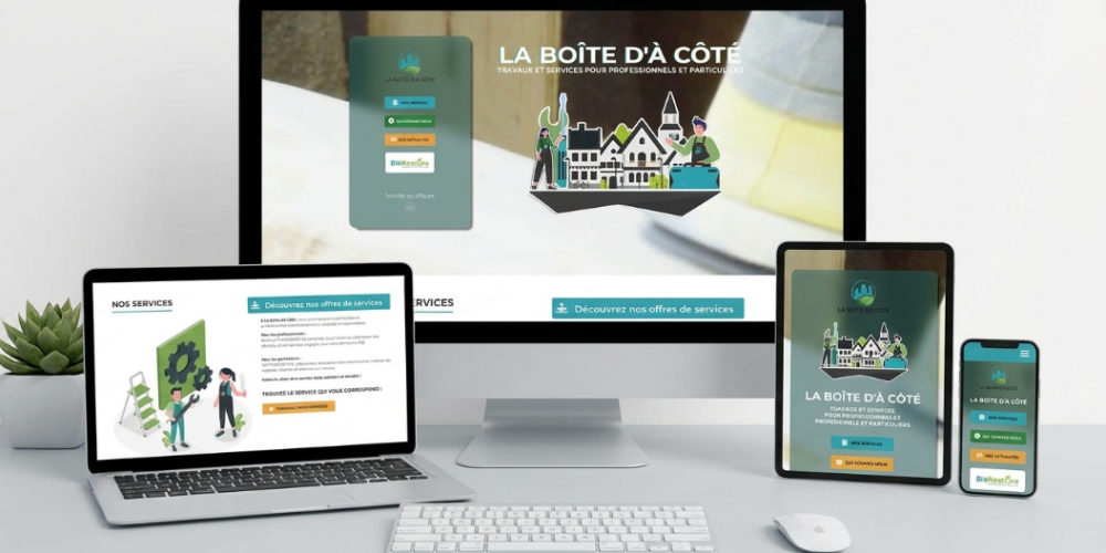 MockUp sit web